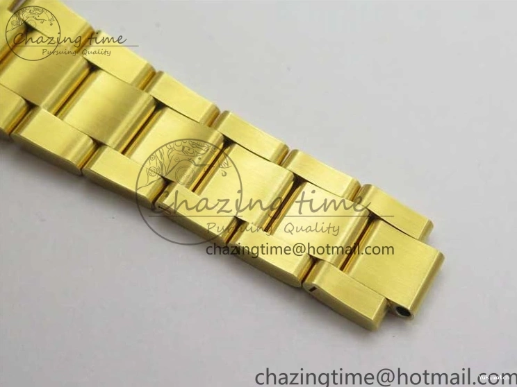 LN A2836 YG Dial Best Edition Wrapped Wrapped Bracelet Submariner Black 116618 D1F YG on 0207